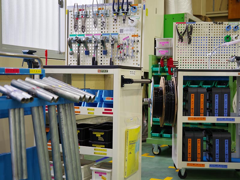 環境整備について