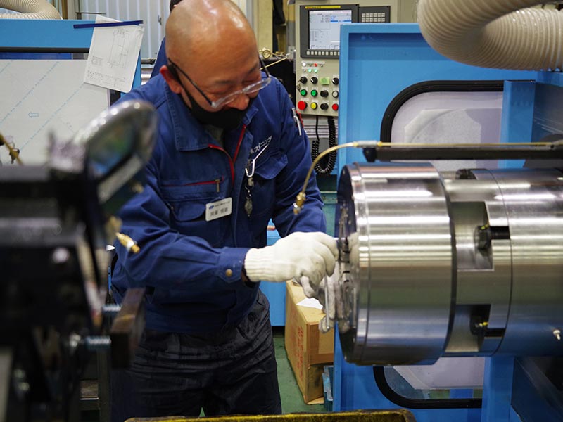 出張修理または部品発送で対応